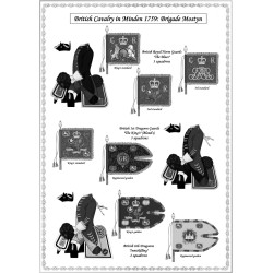 Minden - Allied Army: Uniforms and Flags