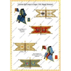 Torgau - Austrian & Saxon Army: Uniforms and Flags