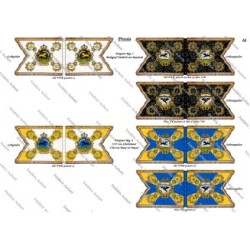Prussian Army: Flags to Print (32 plates)