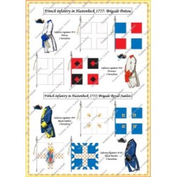 Hastenbeck - French Army: Uniforms and Flags