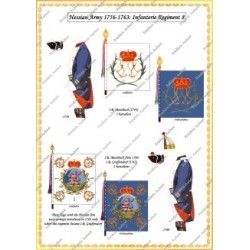 Armée de Hesse-Cassel - Uniformes & Drapeaux 1756-1763