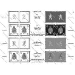 Hessen-Kassel Army: Flags to Print (13 plates)
