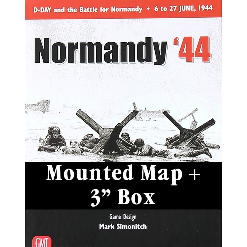 Normandy '44 - Carte Montée & Boîte 3" (7,62cm)