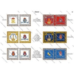 Hannovre: Drapeaux à Imprimer (17 planches)
