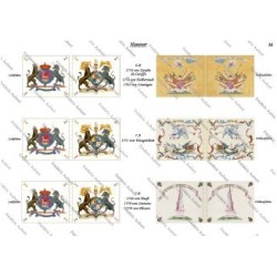Hanoverian Army: Flags to Print (17 plates)