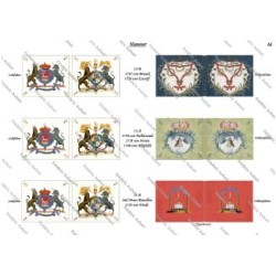 Hannovre: Drapeaux à Imprimer (17 planches)