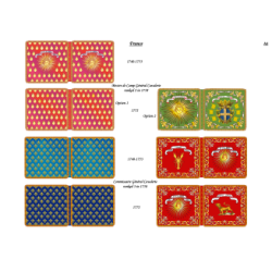 French Army in Germany: Flags to Print (56 plates)