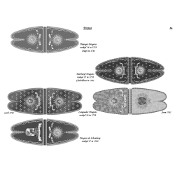 French Army in Germany: Flags to Print (56 plates)