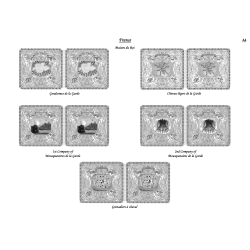 French Army - Garde + Infantry: Flags to Print (28 plates)