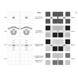 French Army - Garde + Infantry: Flags to Print (28 plates)