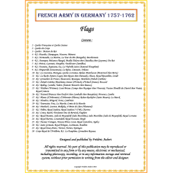 Armée Française - Garde + Infanterie : Drapeaux à Imprimer (28 planches)