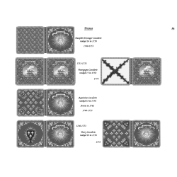 French Army - Cavalry + Light troops: Flags to Print (28 plates)