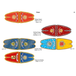 French Army - Cavalry + Light troops: Flags to Print (28 plates)