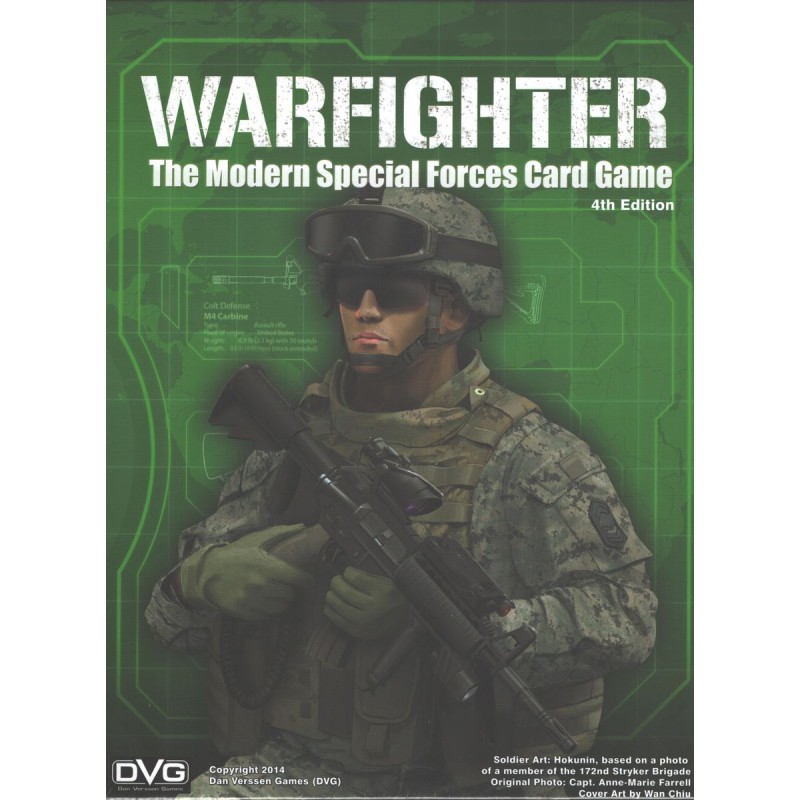 Warfighter - The Modern Special Forces Card Game, 3e Edition