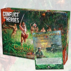 Pack Guadalcanal + Armée US - Série Conflict of Heroes - Jeu en Français